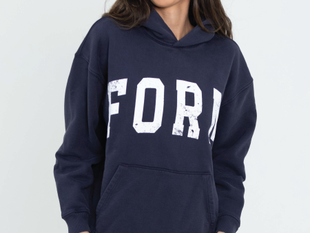 FORM Hoodie - Navy on Sale