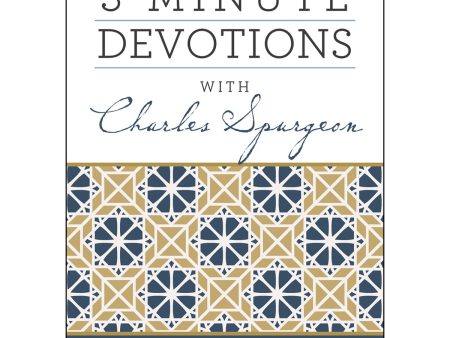 3 Minute Devotions With Charles Spurgeon (Paperback) Supply