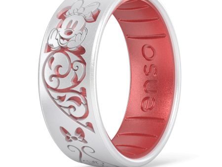 Disney Silicone Ring - Flourish Heart - Minnie Mouse Cheap