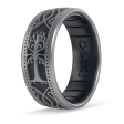 The Lord of the Rings Silicone Ring - Tree of Kings For Cheap