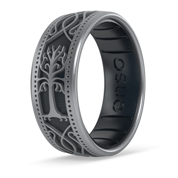 The Lord of the Rings Silicone Ring - Tree of Kings For Cheap