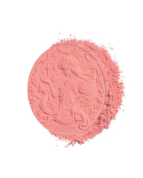 Midsummer Fairytales Velvet Embossed Blush Online now