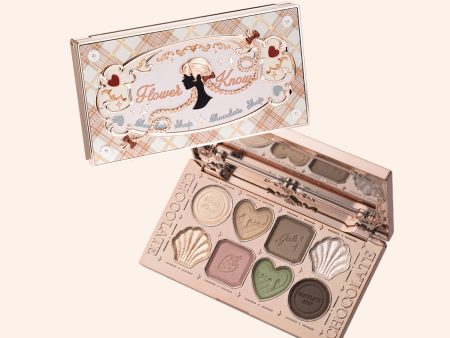 Chocolate Wonder-Shop Eight-Color Eyeshadow Palette Cheap