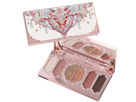 Butterfly Cloud Collar Embossed Six-Color Makeup Palette For Discount