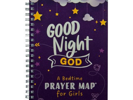 Good Night, God: A Bedtime Prayer Map For Girls (Spiral-Bound) For Discount