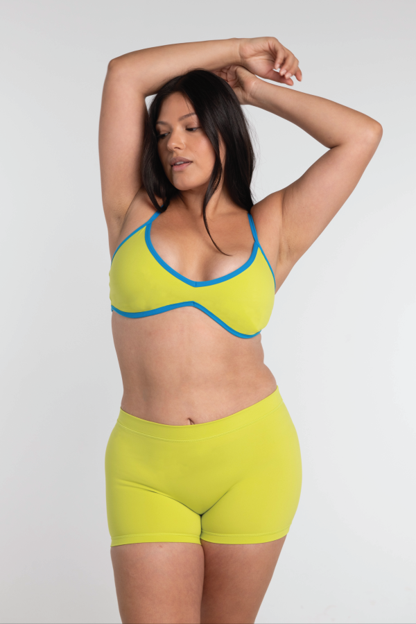 Triangle Bra - Lime Sale