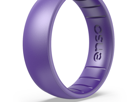 Birthstone Classic Silicone Ring - Amethyst Online now