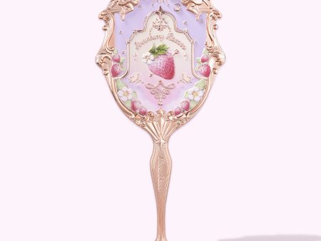 Violet Strawberry Rococo Hand Mirror Online Hot Sale