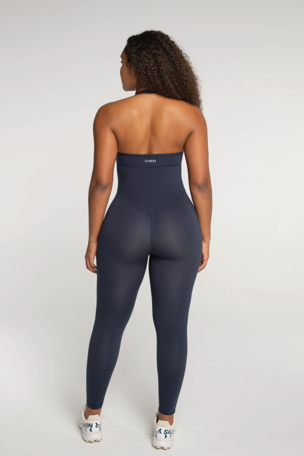 Halter Onesie - Navy Online Sale