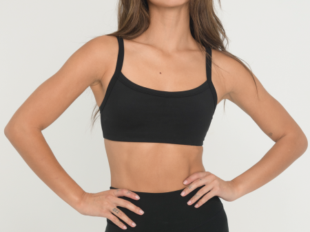 Scoop Bra - Black Fashion