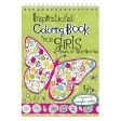 Inspirational Coloring Book For Girls (Wirebound) Cheap