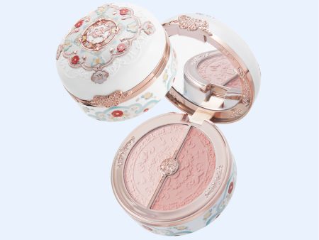 Butterfly Cloud Collar Rouge Box Highlighting & Blush Duo Powder Hot on Sale