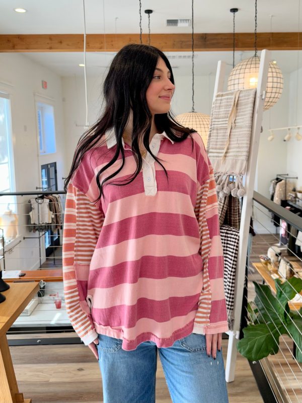 FP Aster Stripe Pullover Fashion