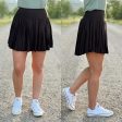 The Tennis Skort in Black For Cheap