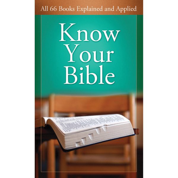 Know Your Bible (Value Book)(Mass Market Paperback) For Discount