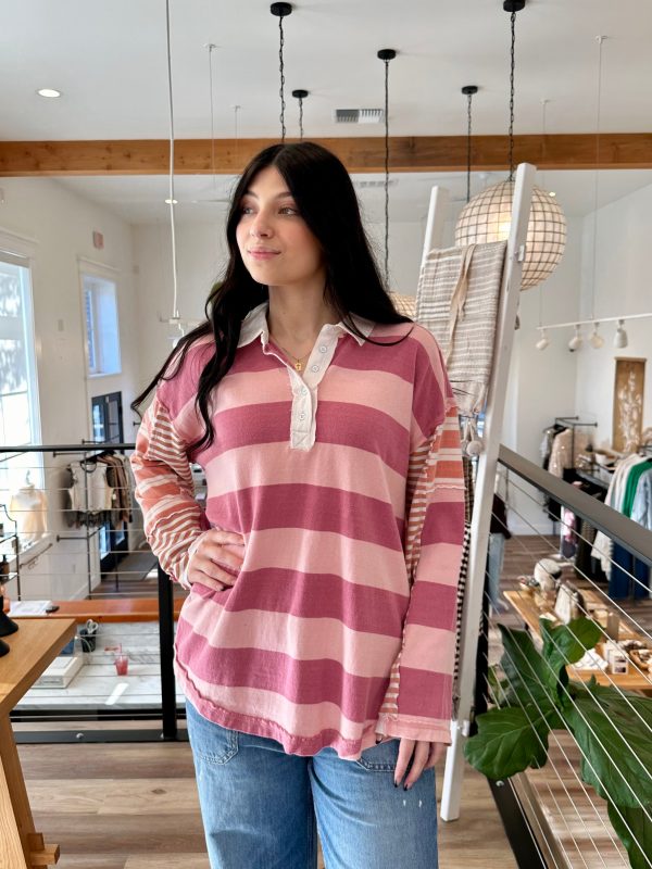 FP Aster Stripe Pullover Fashion