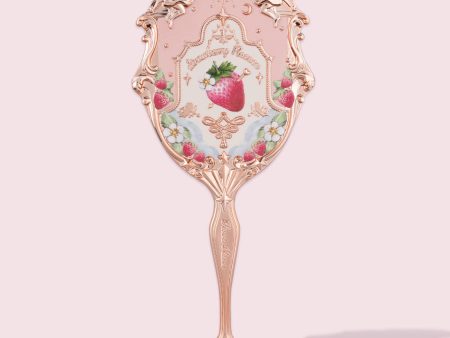 Strawberry Rococo Hand Mirror on Sale