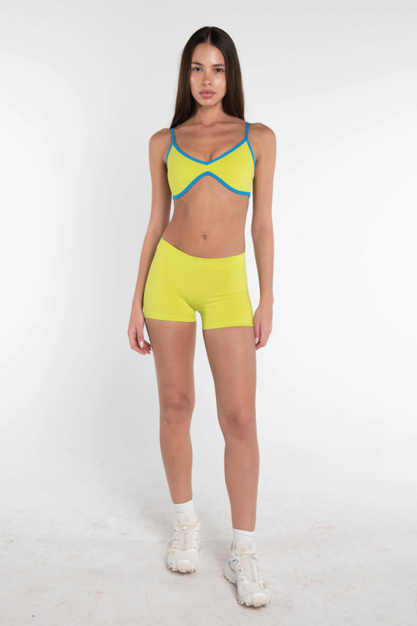 Triangle Bra - Lime Sale