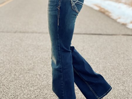 The Sideways Mid Rise Bootcut Jean For Sale