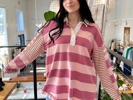 FP Aster Stripe Pullover Fashion