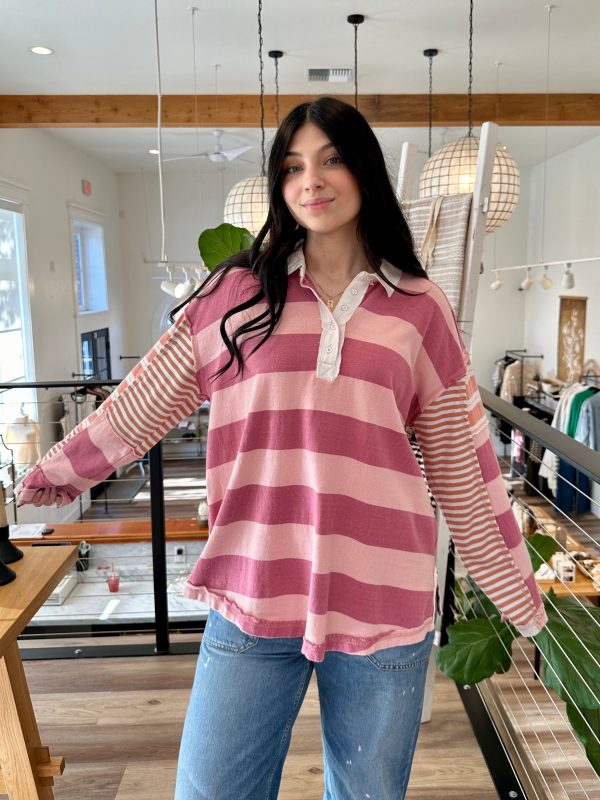 FP Aster Stripe Pullover Fashion