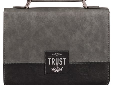 Trust In The Lord Proverbs 3:5 (Faux Leather Bible Bag) For Sale