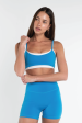 Layered Bra - Aqua For Discount