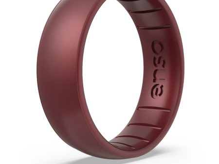 Birthstone Classic Silicone Ring - Garnet Online Sale