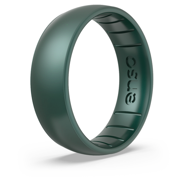 Birthstone Classic Silicone Ring - Emerald Online Hot Sale