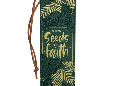 Sow Seeds Of Faith Faux Leather Pagemarker Online