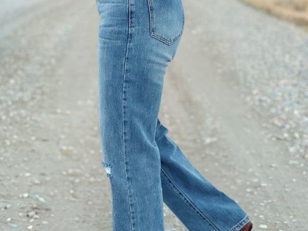 The Nashville High Rise Wide Leg Jean Sale