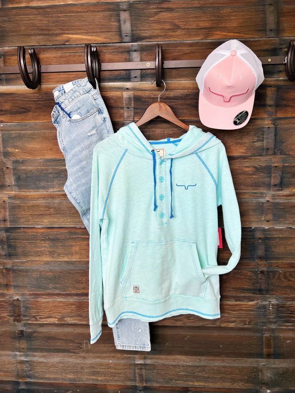 The Turquoise Light Sweatshirt from Kimes Ranch Fashion