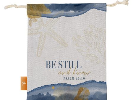 Be Still And Know Small Drawstring Bag - Psalm 46:10 For Cheap