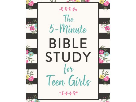 The 5 Minute Bible Study For Teen Girls (Paperback) Sale