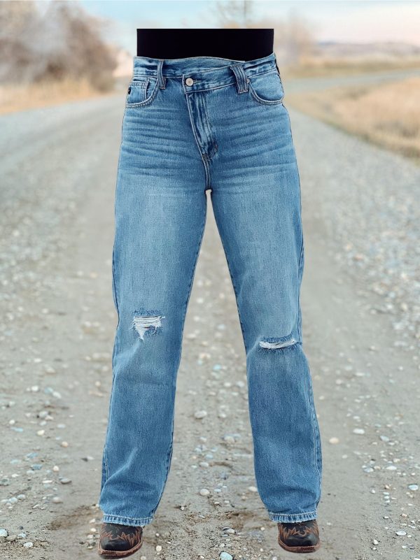 The Nashville High Rise Wide Leg Jean Sale