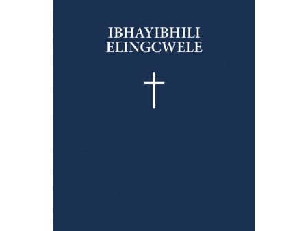 Ndebele 2011 Ibhayibhili Elingcwele Navy Blue Vinyl Flexcover Bible Online now