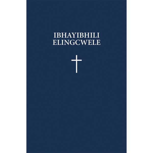 Ndebele 2011 Ibhayibhili Elingcwele Navy Blue Vinyl Flexcover Bible Online now