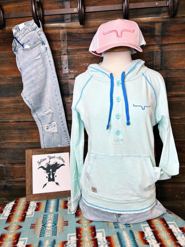 The Turquoise Light Sweatshirt from Kimes Ranch Fashion