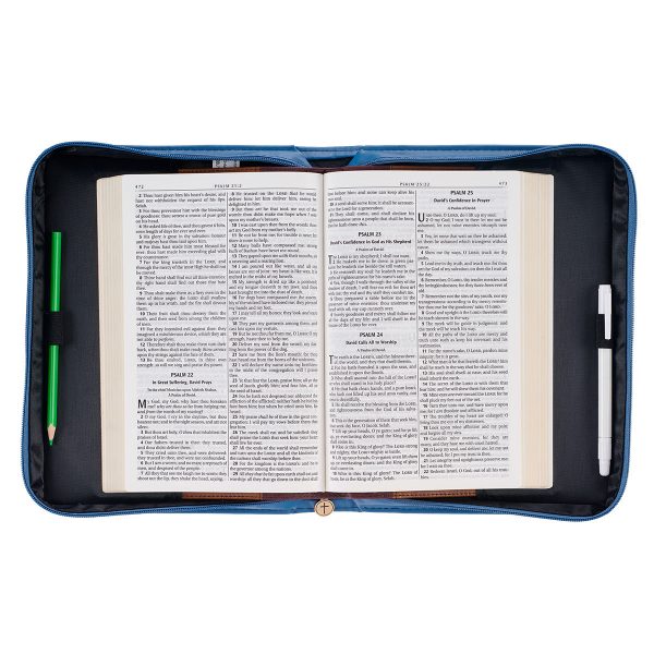 Seek First The Kingdom Of God (Faux Leather Bible Bag) Online Sale