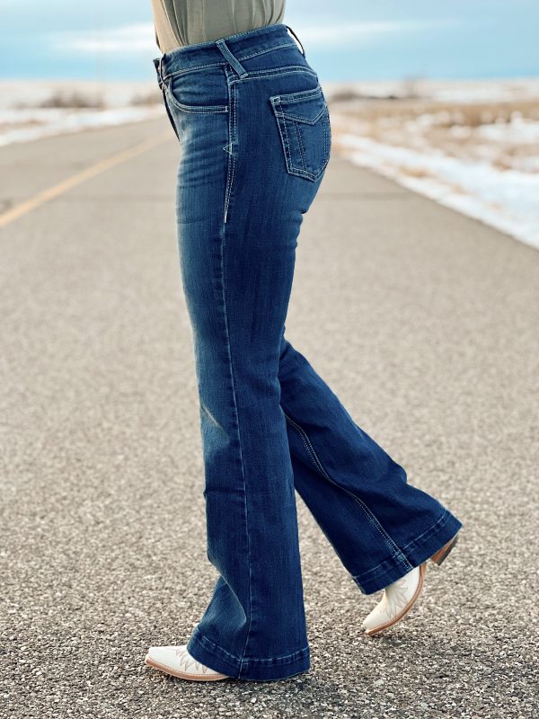 The Powell High Rise Slim Trouser Jean Hot on Sale