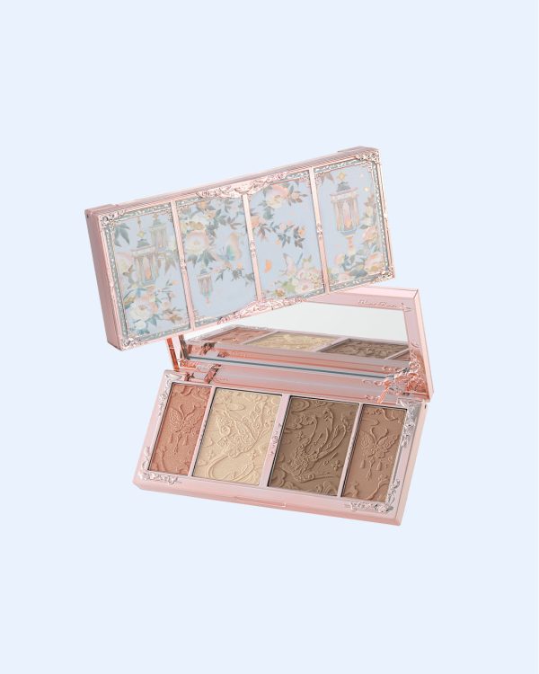 Butterfly Cloud Collar Embossed Highlight & Contour Palette 01 Leaf Shadow-Regional Exclusive Sale