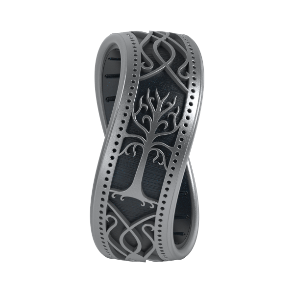 The Lord of the Rings Silicone Ring - Tree of Kings For Cheap