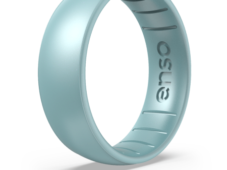 Birthstone Classic Silicone Ring - Aquamarine Cheap