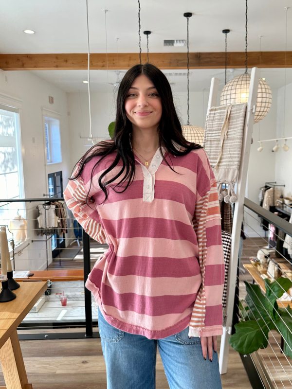 FP Aster Stripe Pullover Fashion