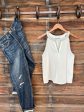 The Sturgis Tank in Ivory Cheap