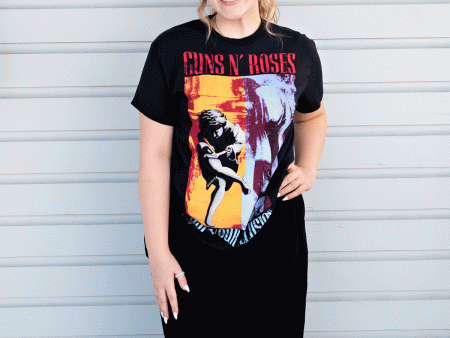 Guns N Roses Illusion Vintage Tee Online Sale