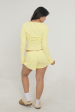 Pointelle Shorts - Butter Yellow For Sale