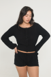 Cardigan Sweater - Black For Cheap