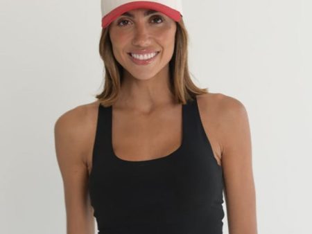 Austin FORM Hat - Red Cream Cheap