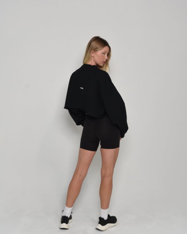 The FORM Crewneck - Black For Discount